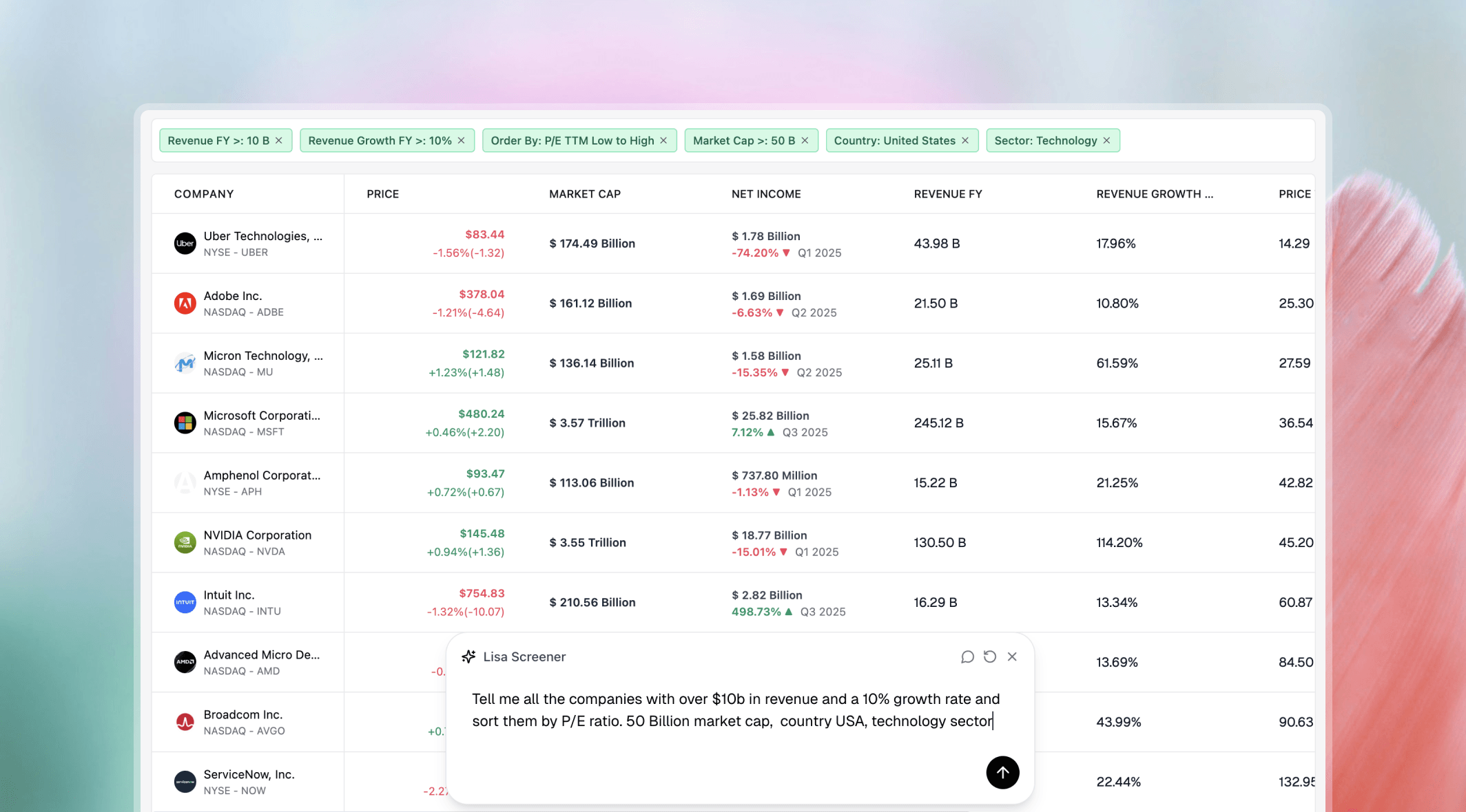 AI Stock Finder